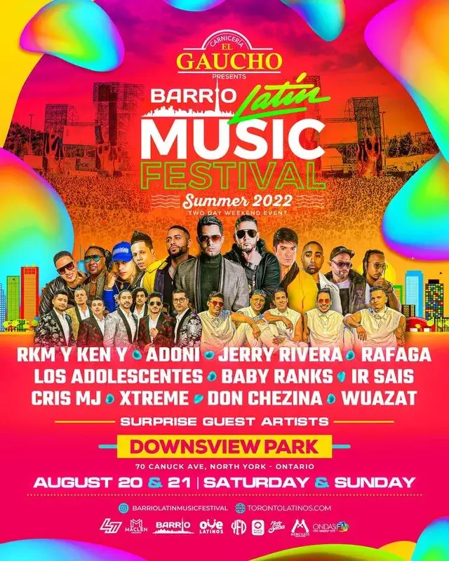Barrio latin Music Festival