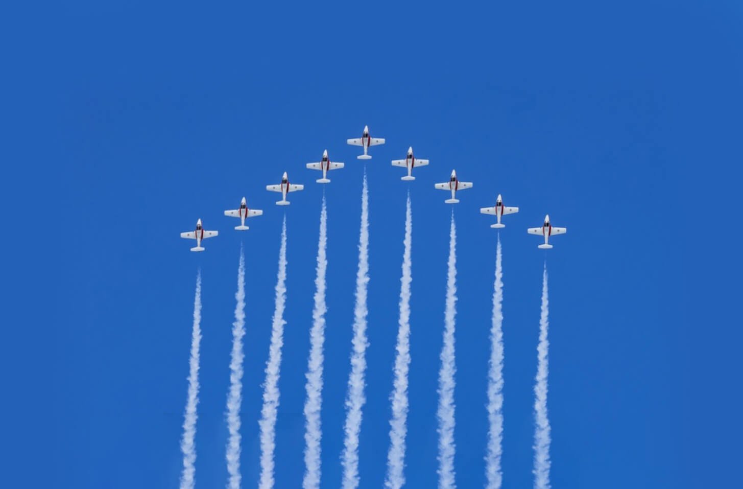 formacion de aviones