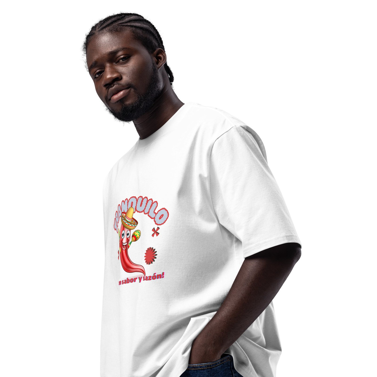 Oversized heavyweight t-shirt - Image 4