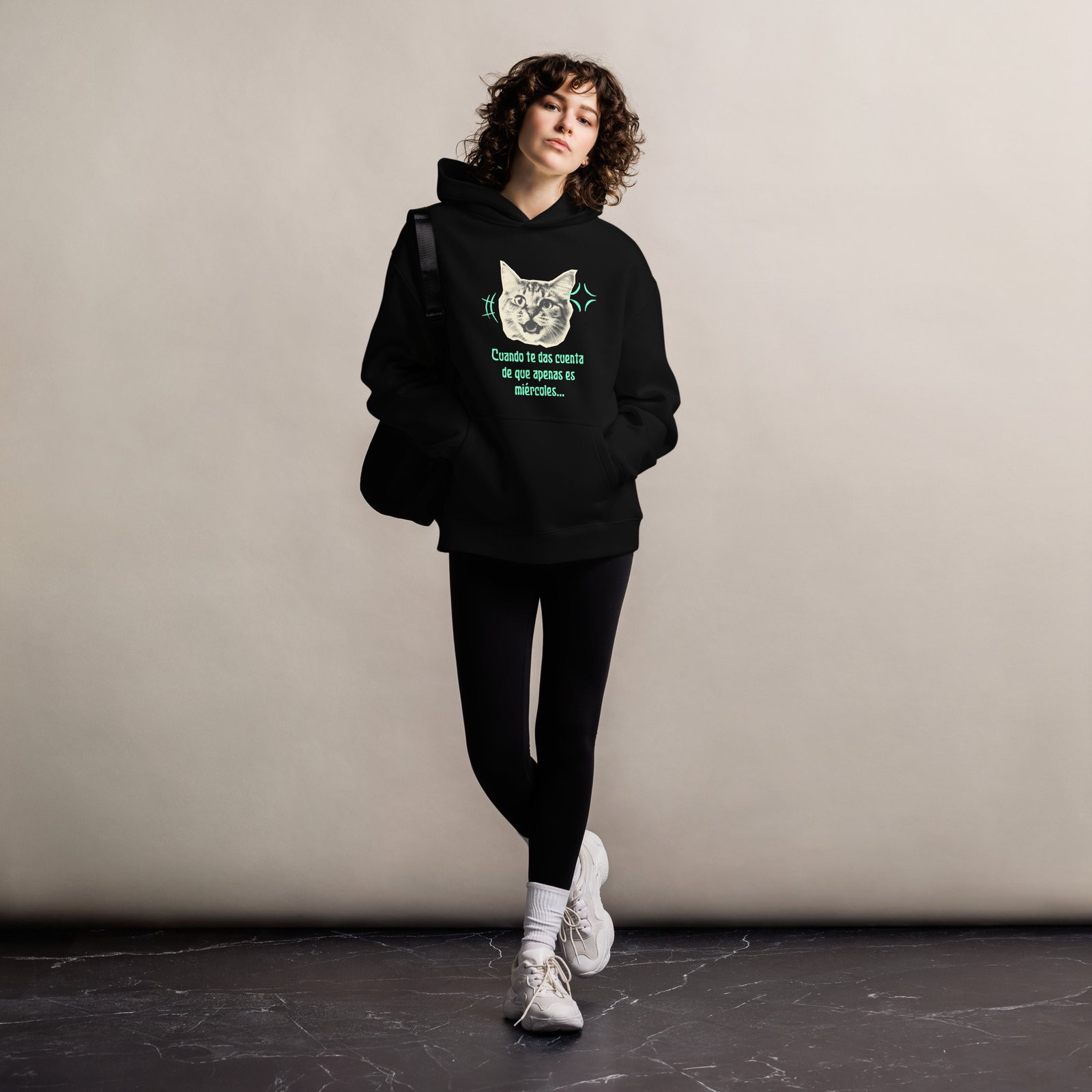 Unisex oversized hoodie - Image 2