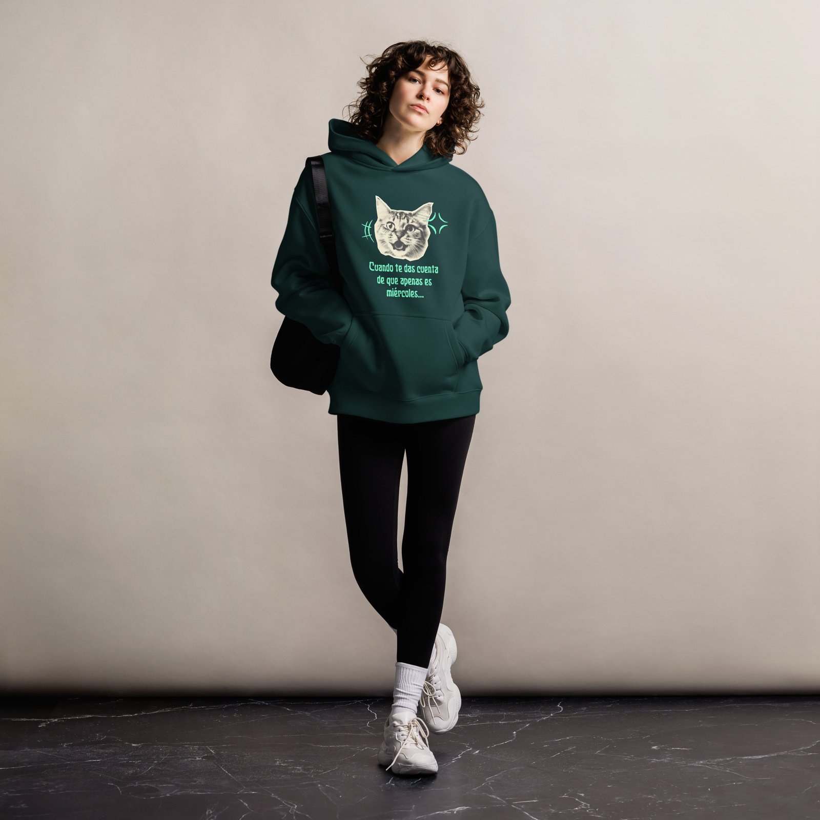 Unisex oversized hoodie - Image 3