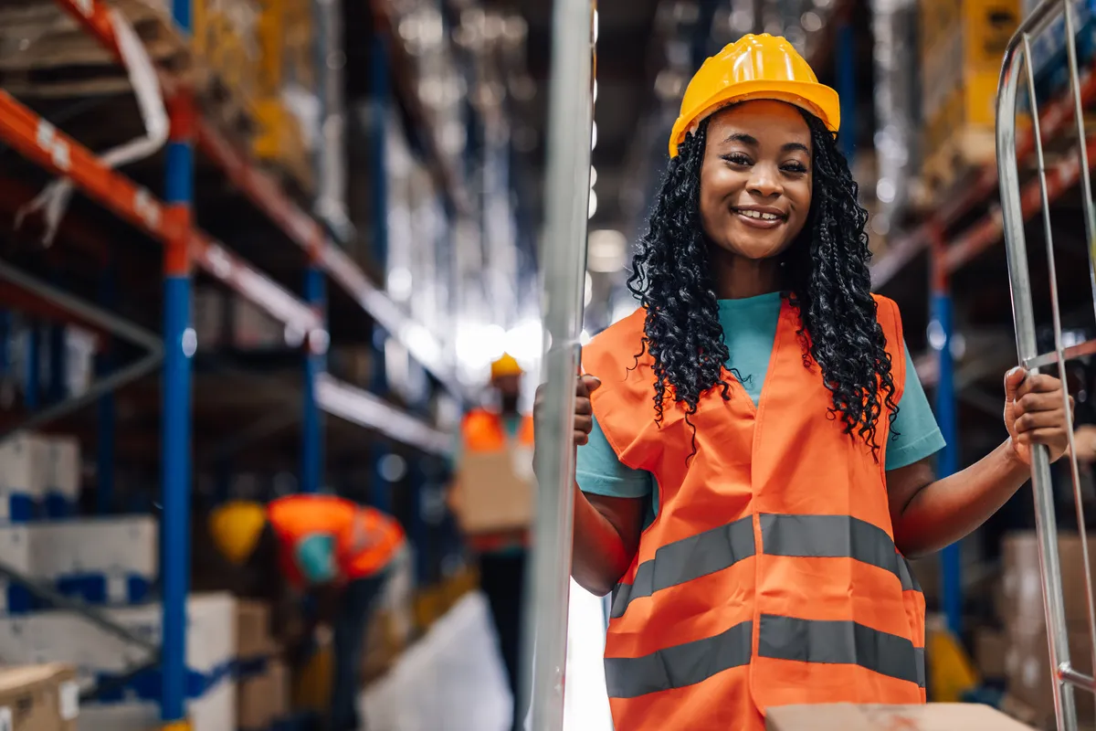 woman-african-american-warehouse
