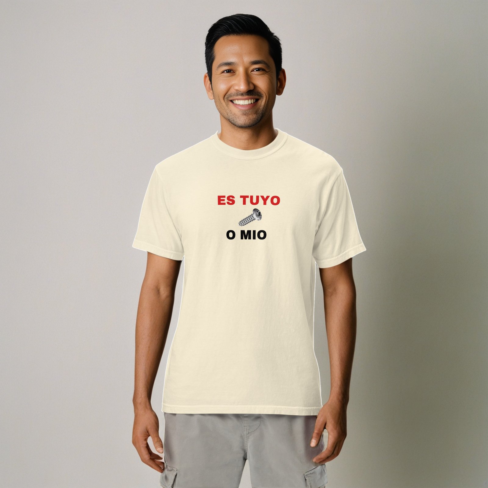 Unisex garment-dyed heavyweight t-shirt - Image 3