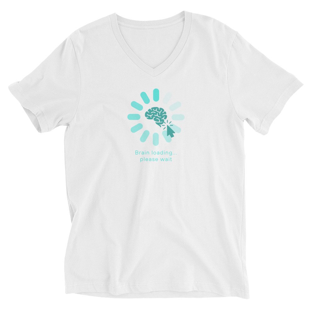 Unisex Short Sleeve V-Neck T-Shirt - Image 3