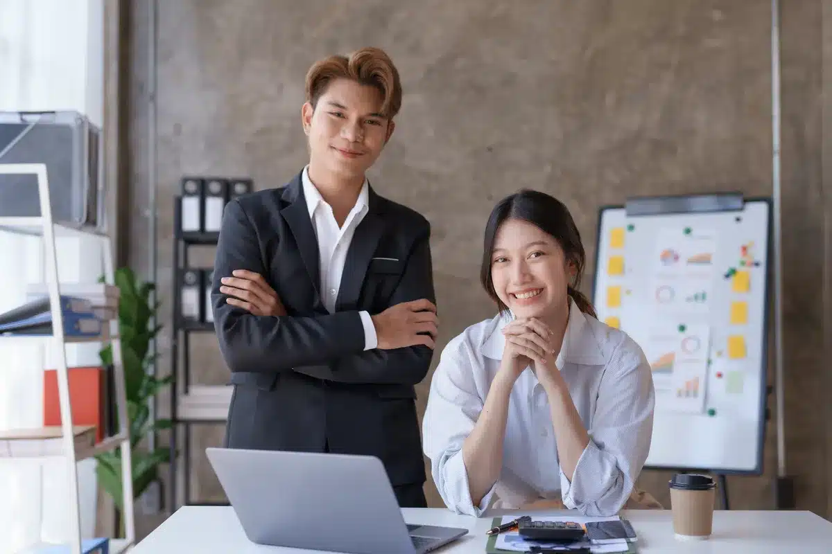 two-asian-business-people