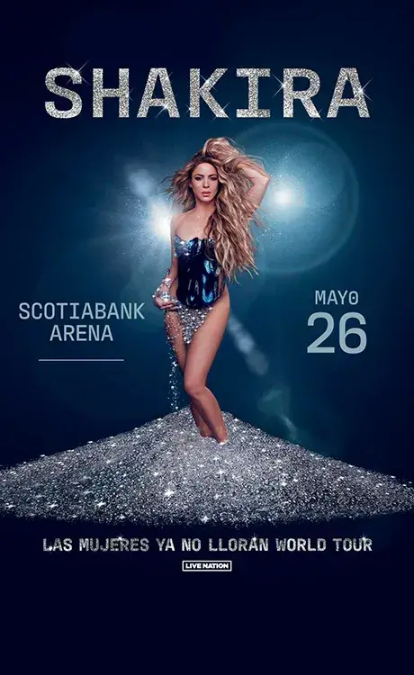 shakira-toronto-2025-poster