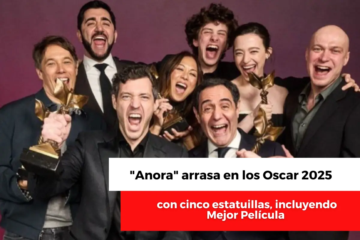 "Anora" arrasa en los Oscar 2025