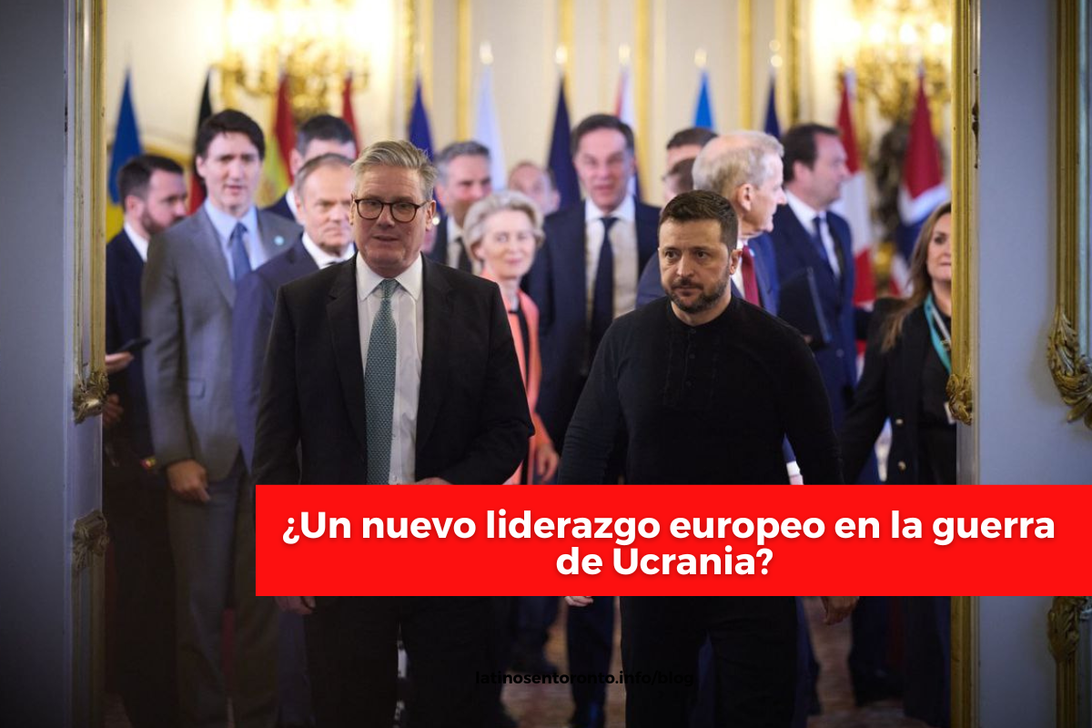 nuevo liderazgo europeo en la guerra de Ucrania