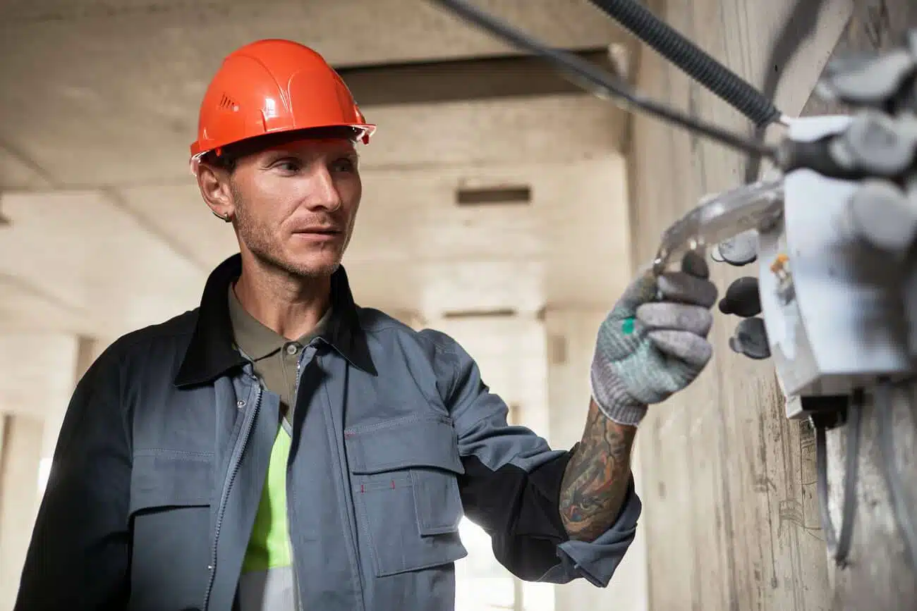 electricial-at-construction-site