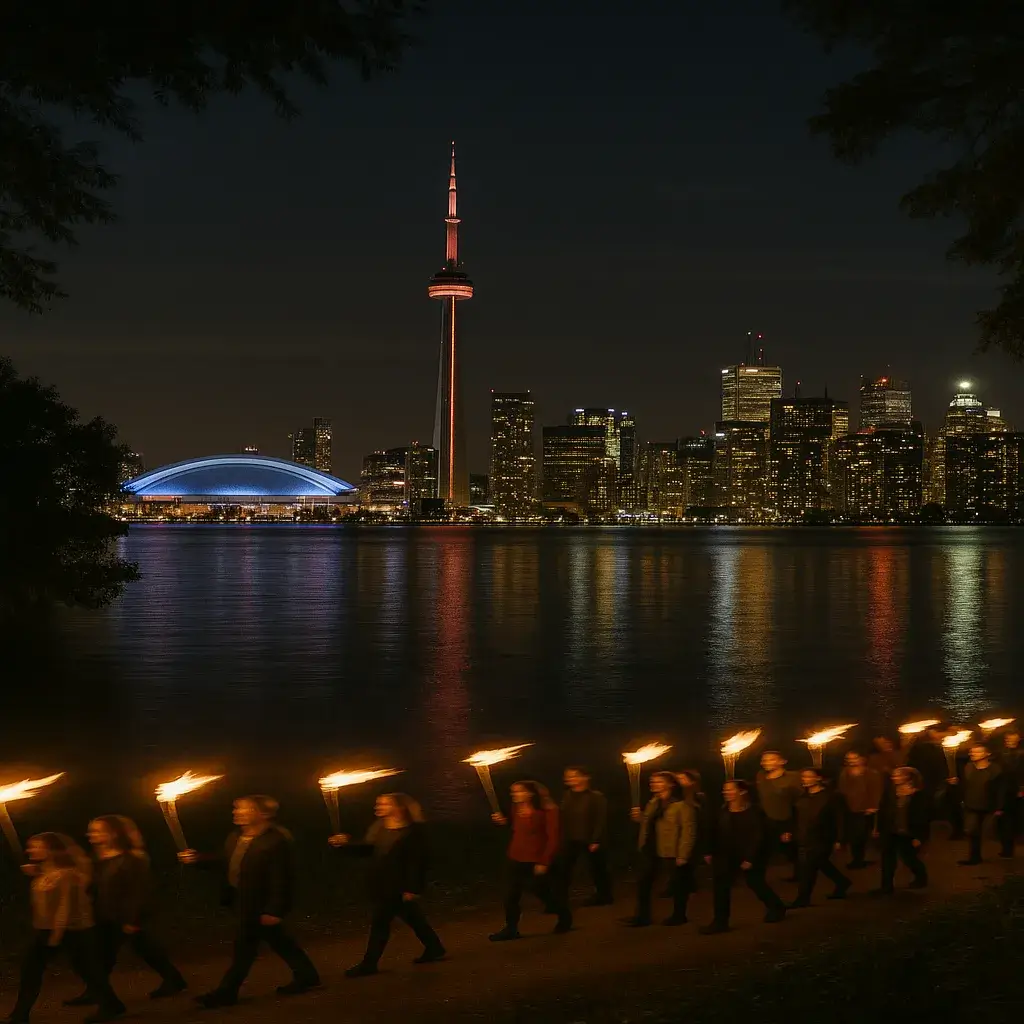 Deslumbrante desfile de fuego iluminará las Islas de Toronto este fin de semana largo