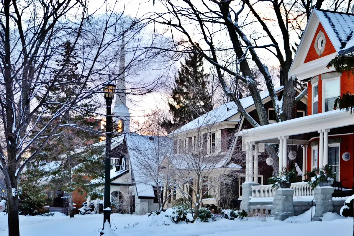 Winter Village ontario