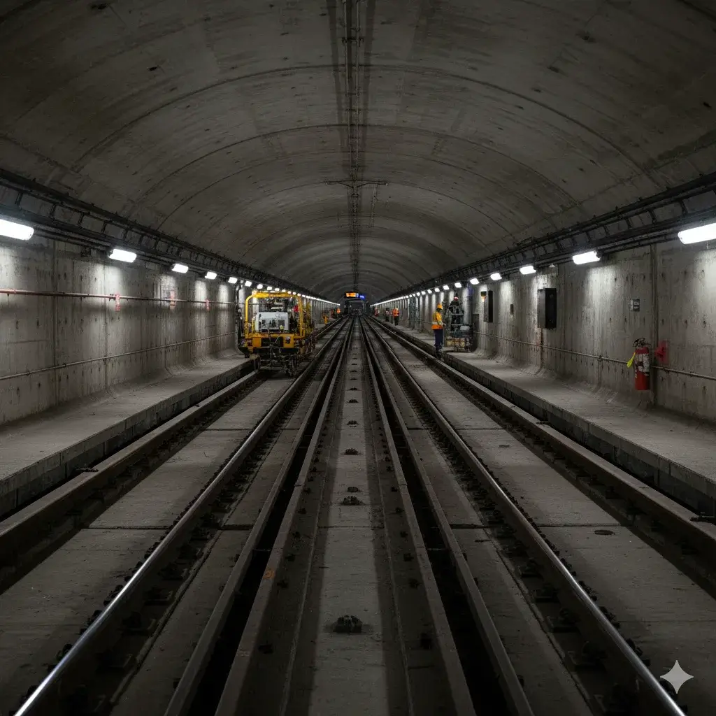 vias de tren cerradas