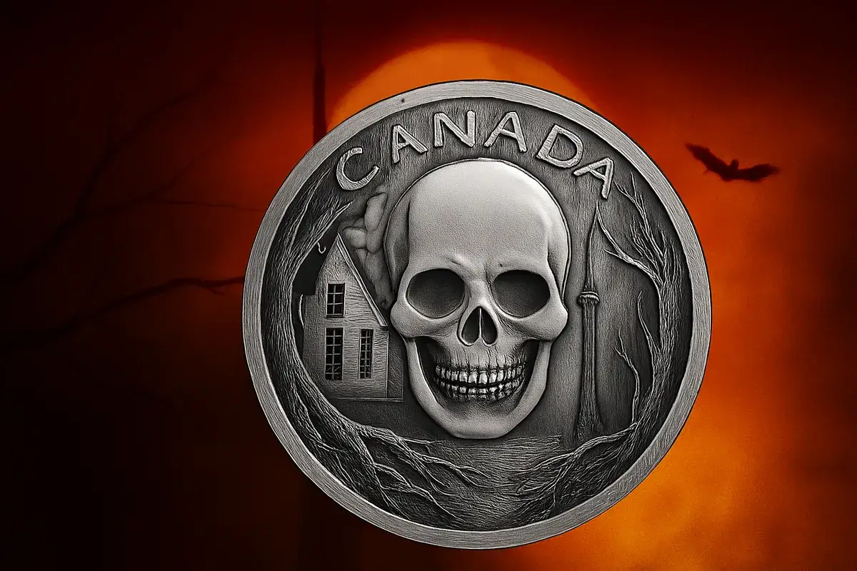 Canadá lanza una escalofriante moneda coleccionable ideal para el Halloween en Toronto (1)