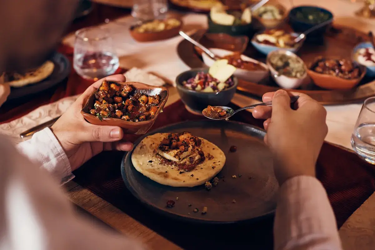 close-up-of-muslim-man-having-taboon