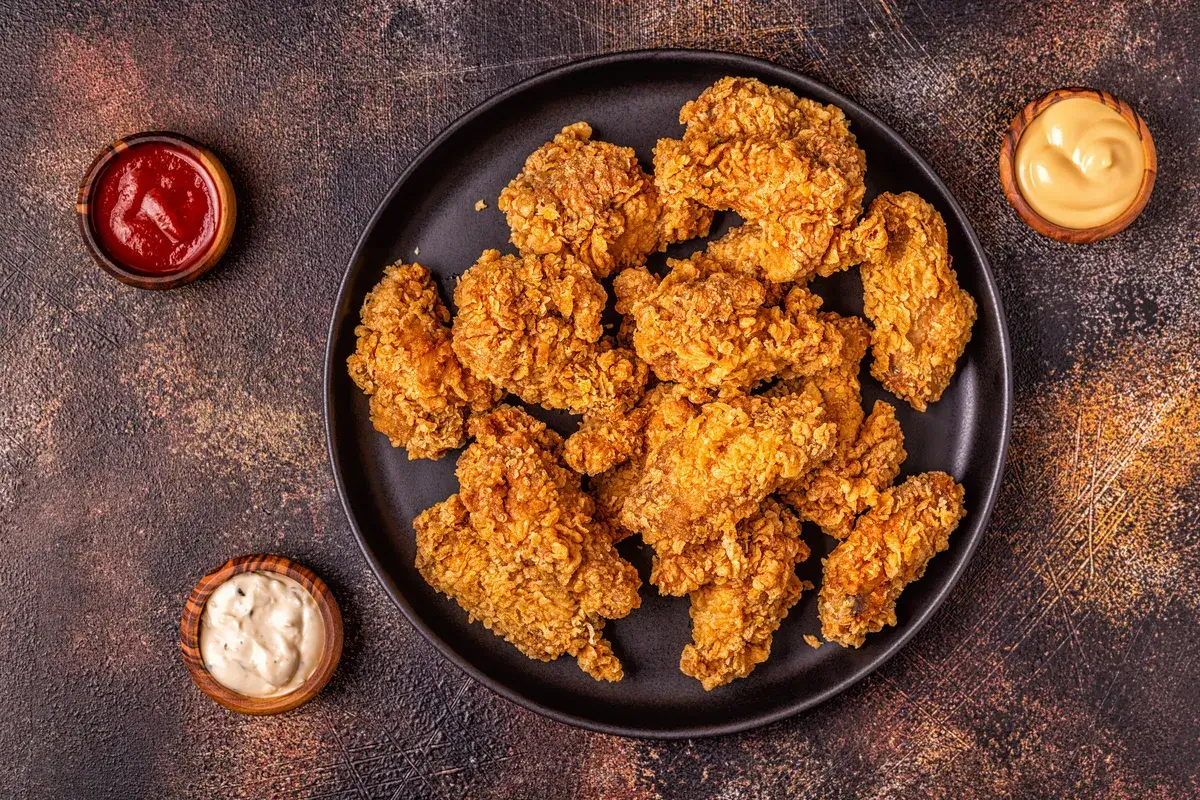 fried-chicken-wings-with-various