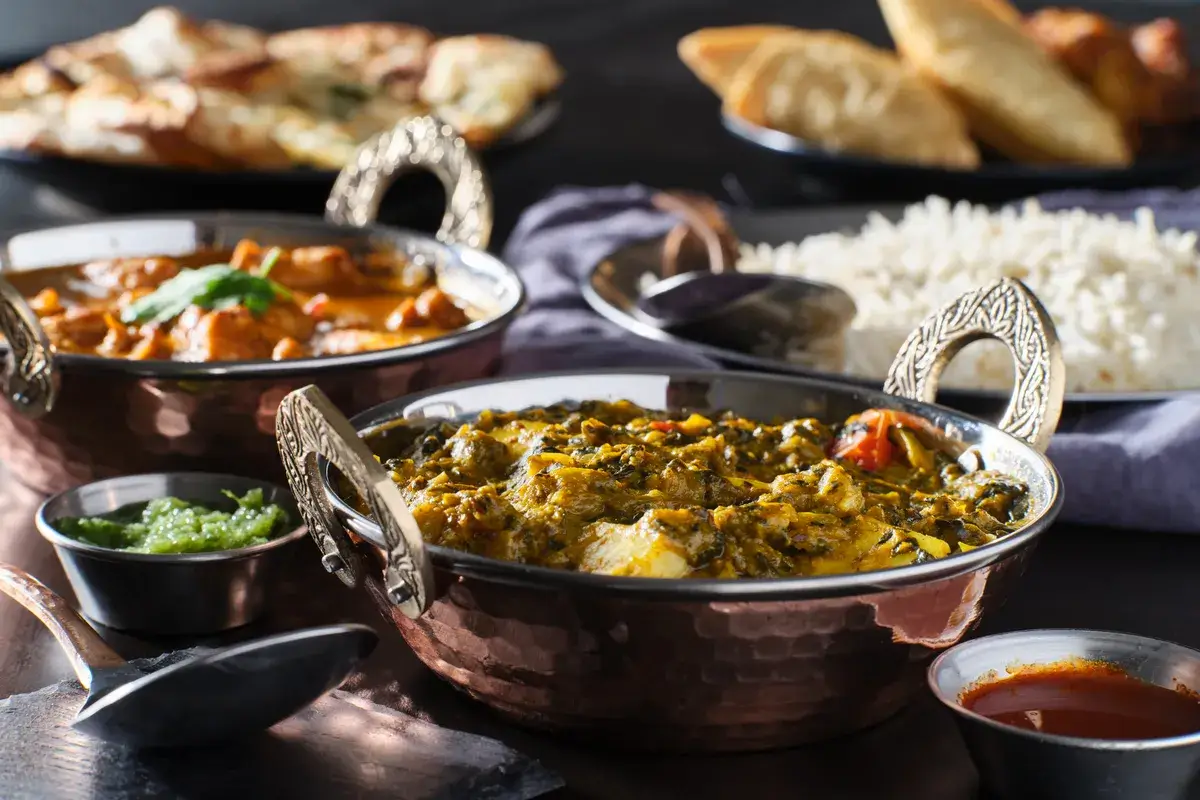 restaurante indo-británico de lujo