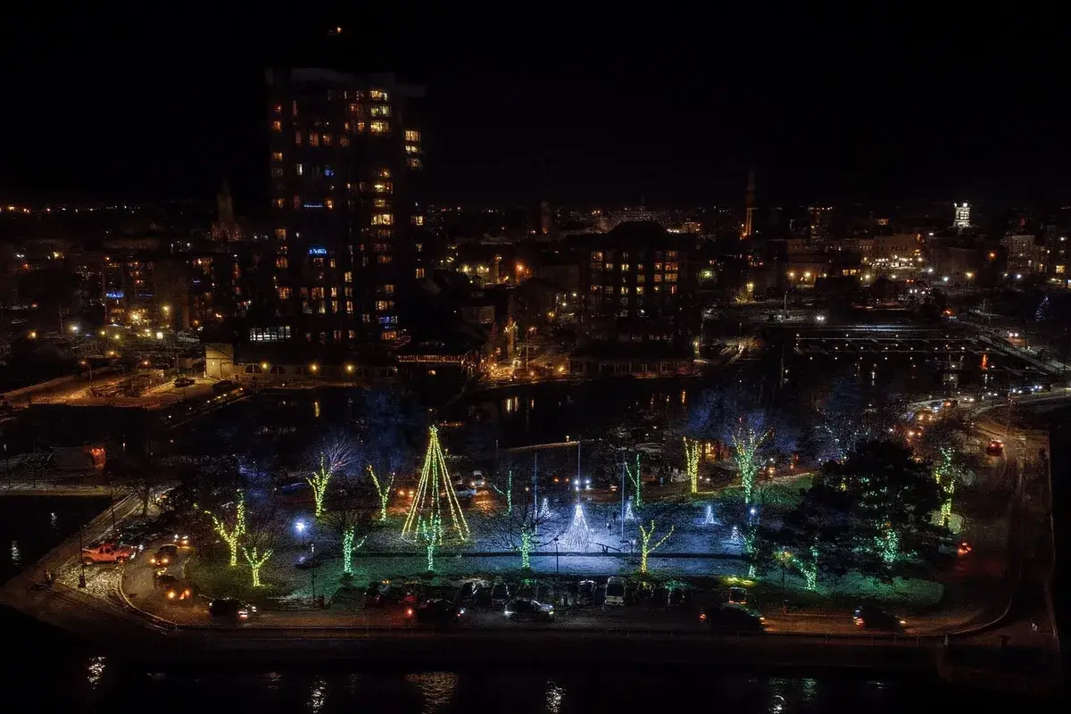 River of Lights en Brockville