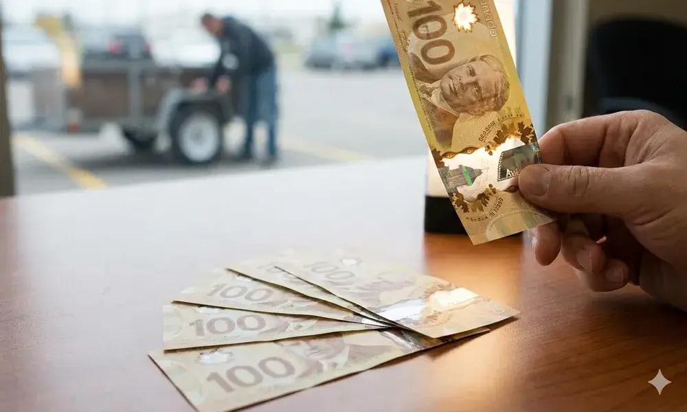 Billete de cien canadiense
