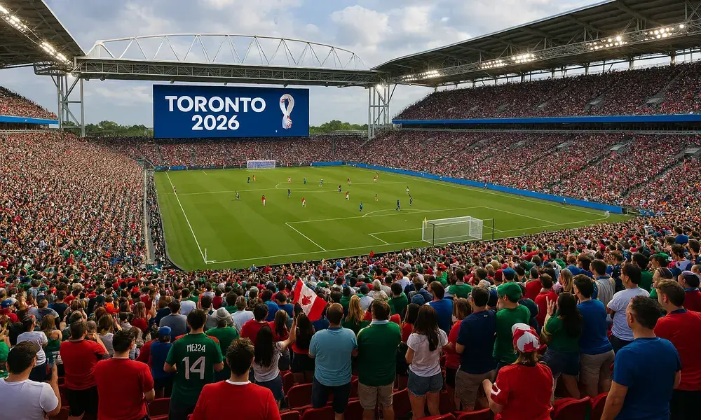Mundial 2026 llega al BMO Field