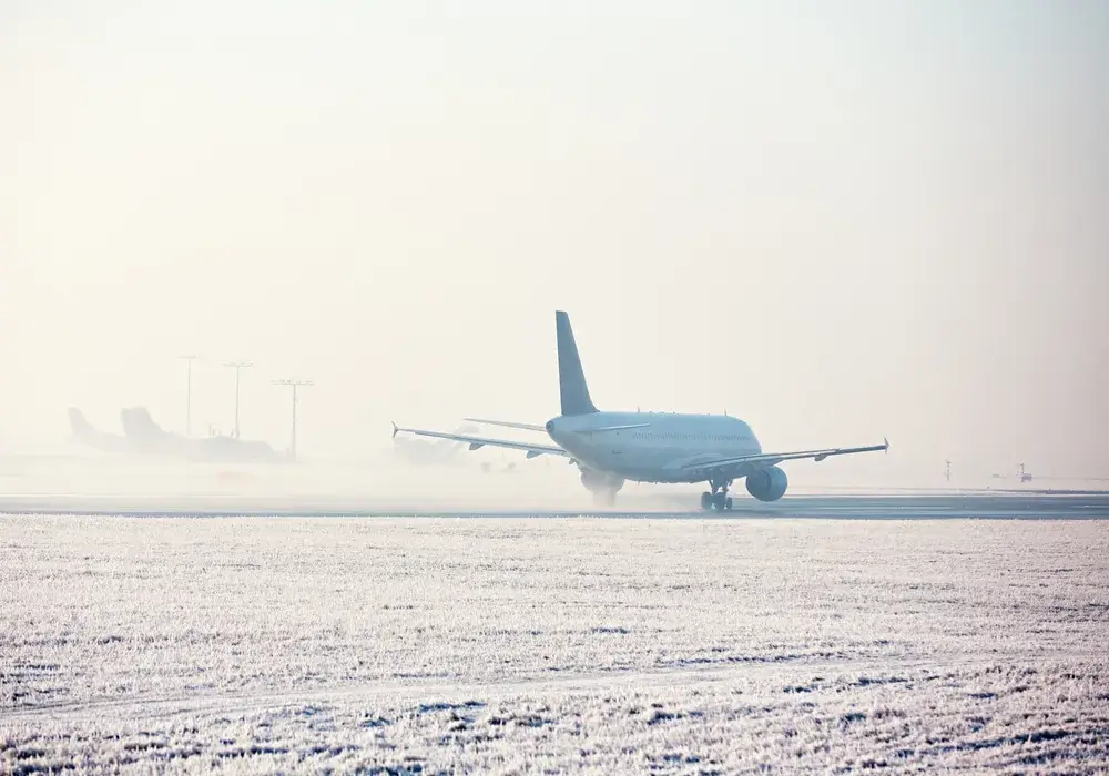 airport-in-winter