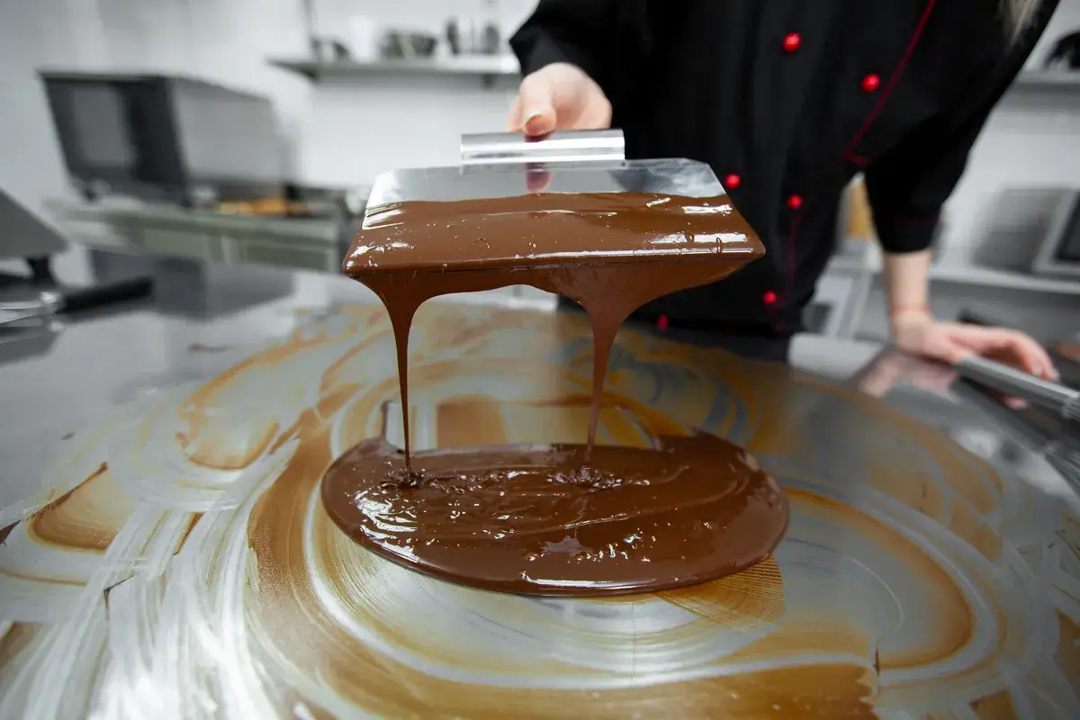 close-up-of-a-pastry-chef-using-spatulas