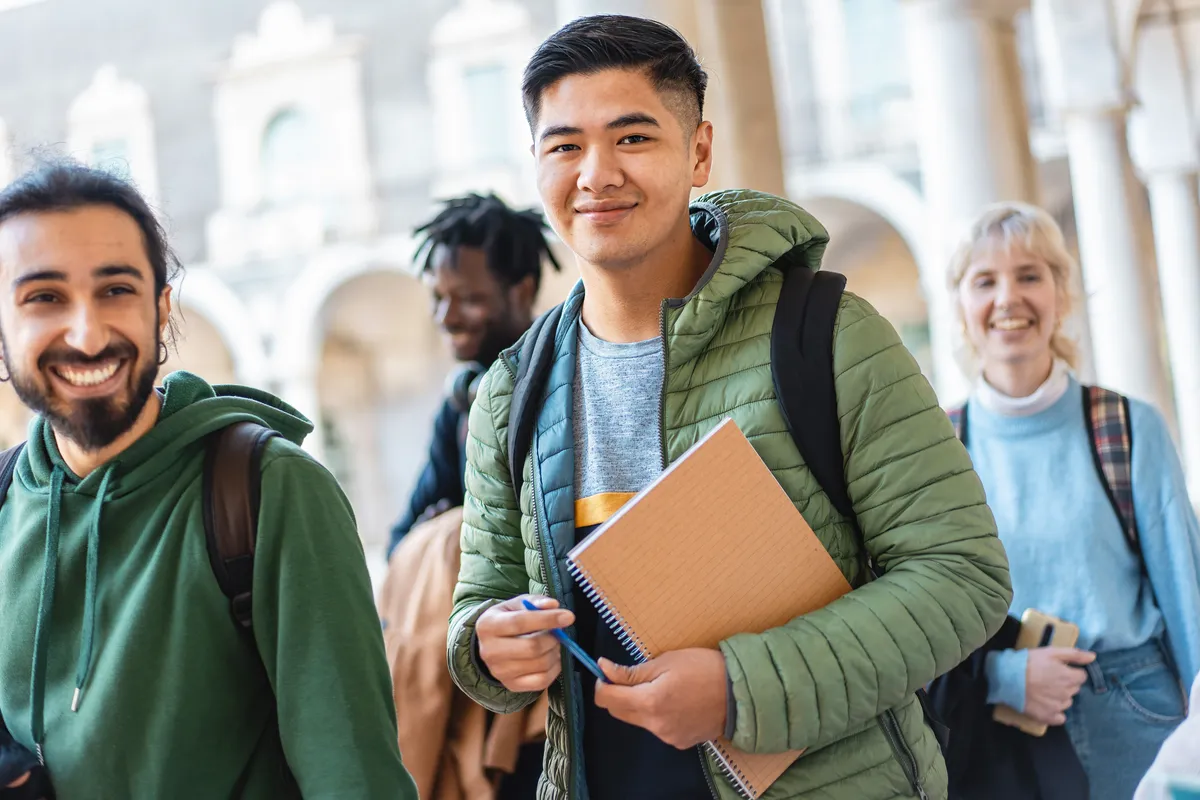 smiling-students-enjoying-campus