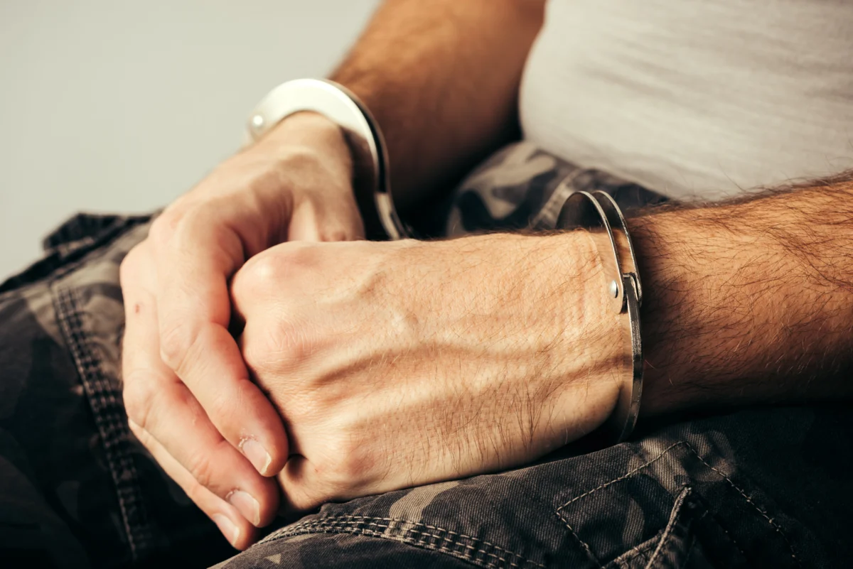 handcuffed-soldier-in-military